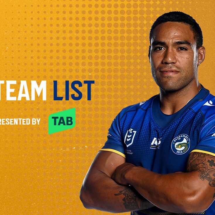 NRL Team List: Round 19