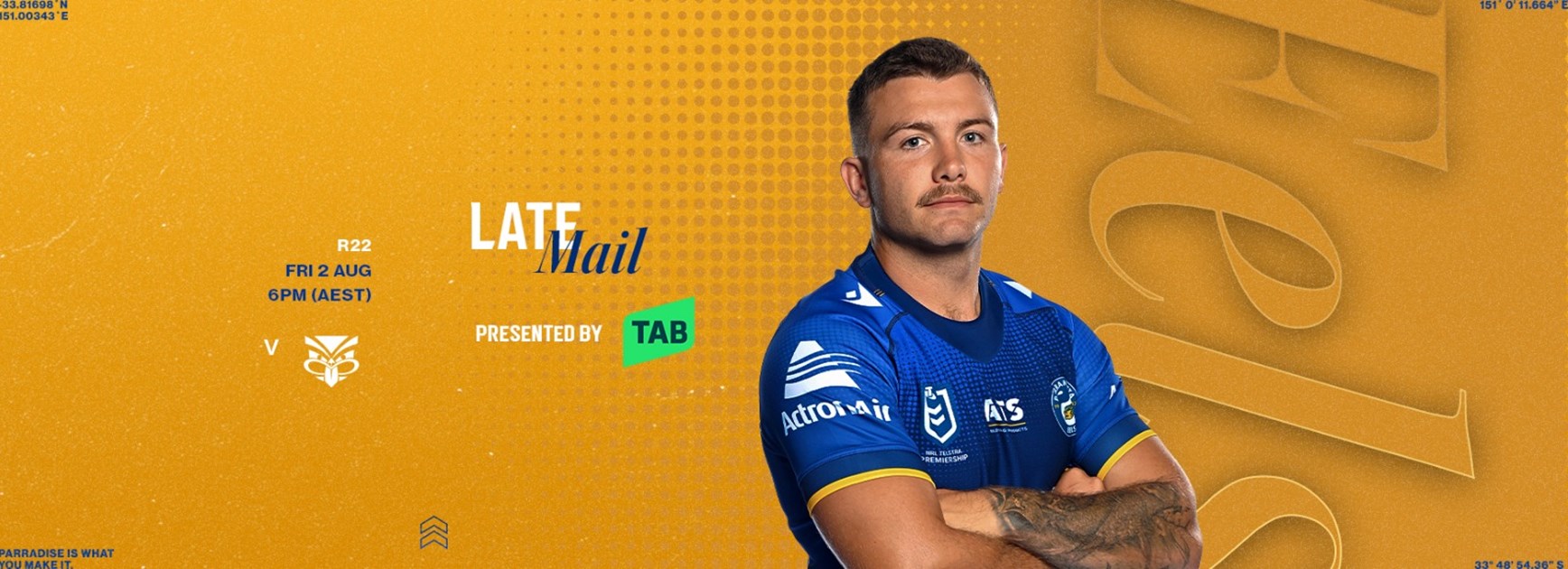 NRL Late Mail: Round 22