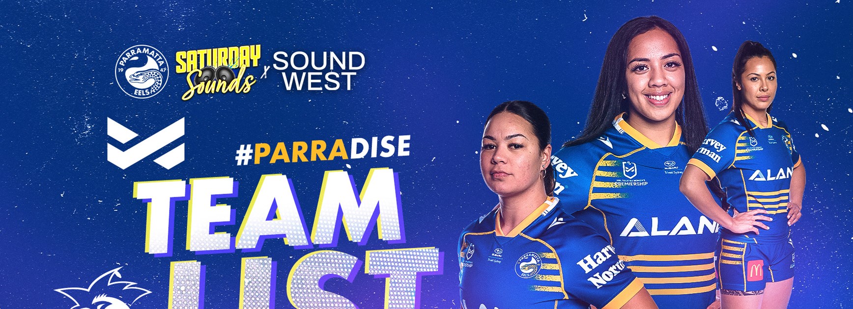 NRLW Team List - Eels v Roosters Round One