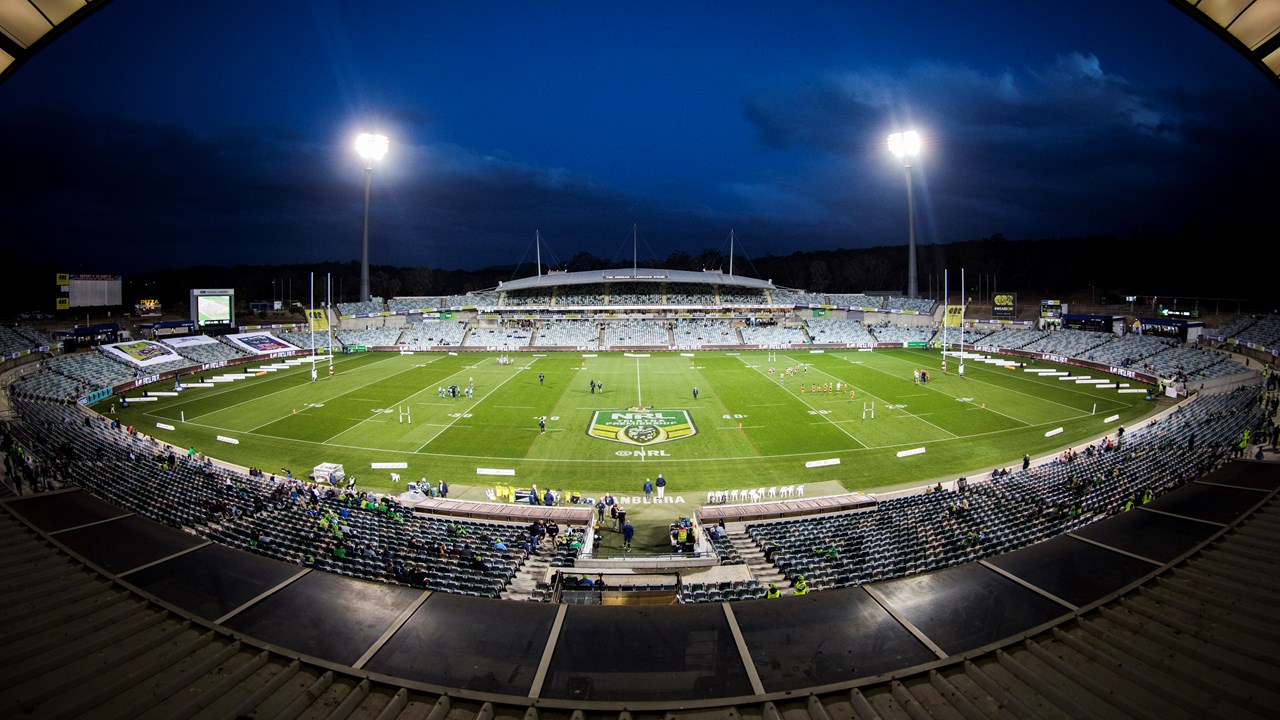 NRL 2023 – Raiders v Dragons – GIO Stadium Canberra