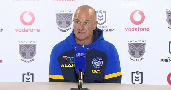 Post Match: Brad Arthur, Round 17 | Eels