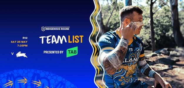 NRL Team List: Round 12
