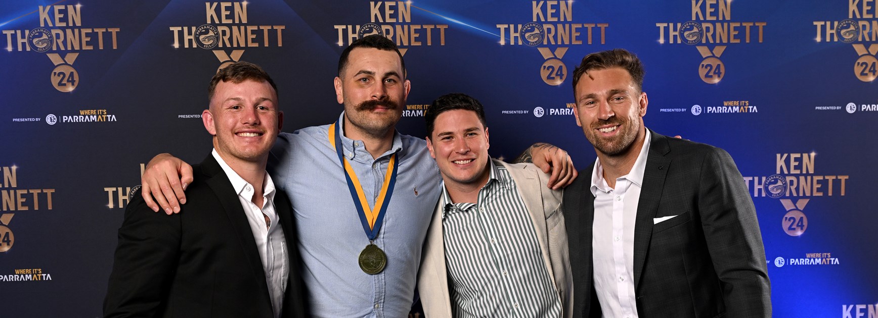 Eels stars celebrated at Ken Thornett Medal