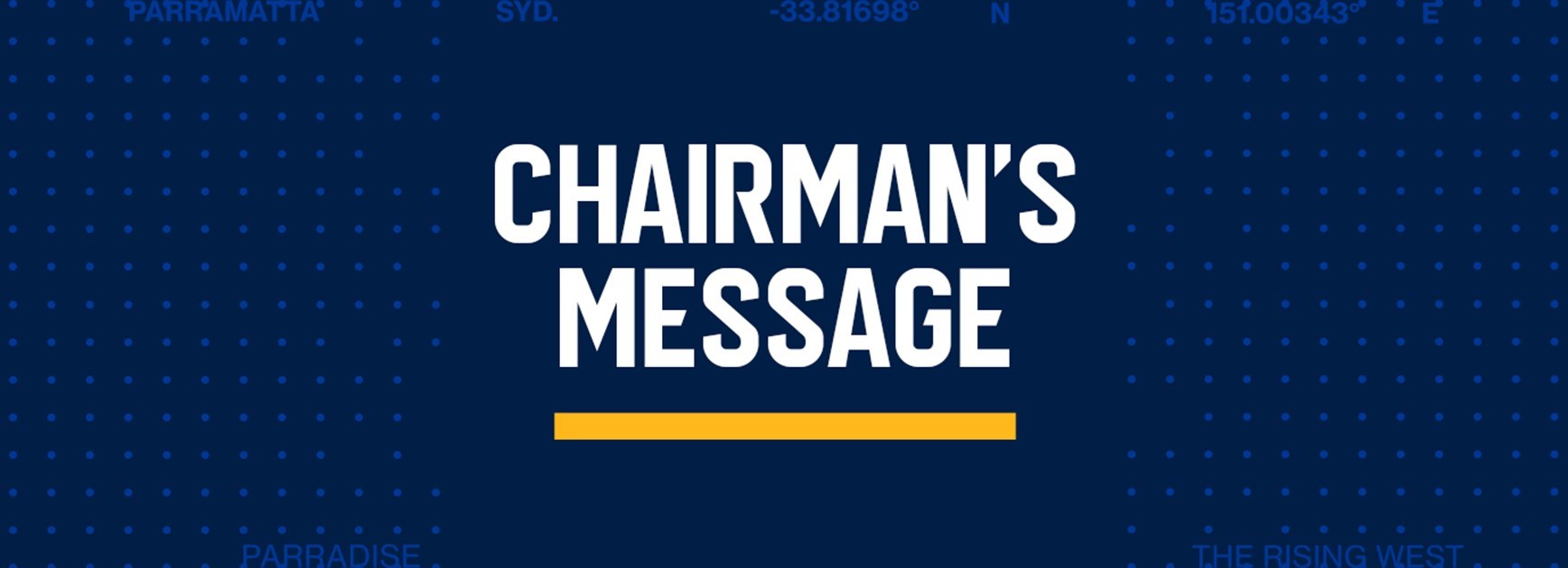 Chairman's Message | October 2024