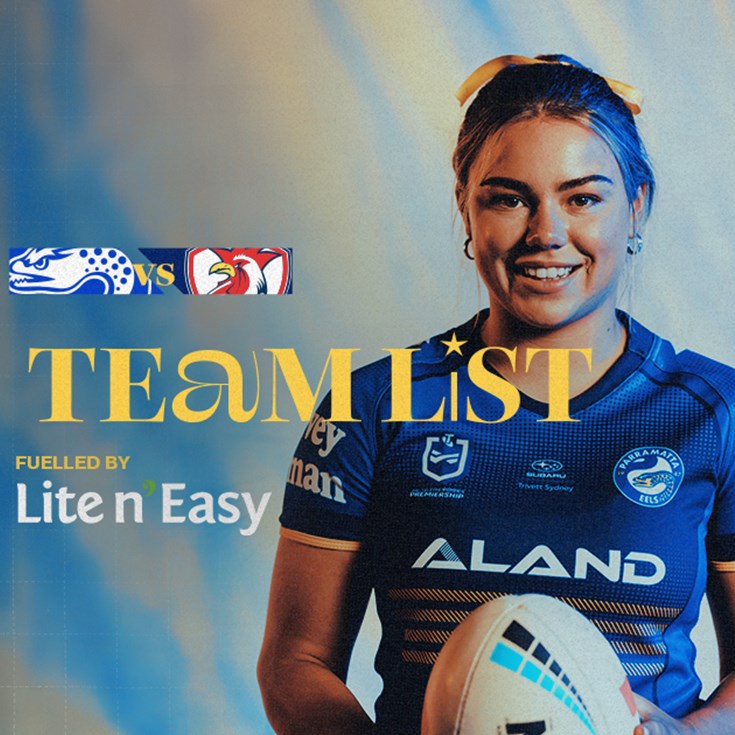 NRLW Team List: Round 9