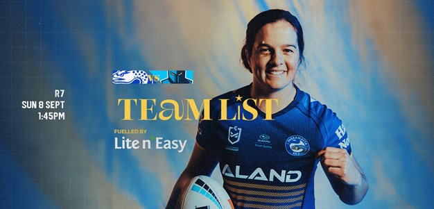 NRLW Team List: Round 7