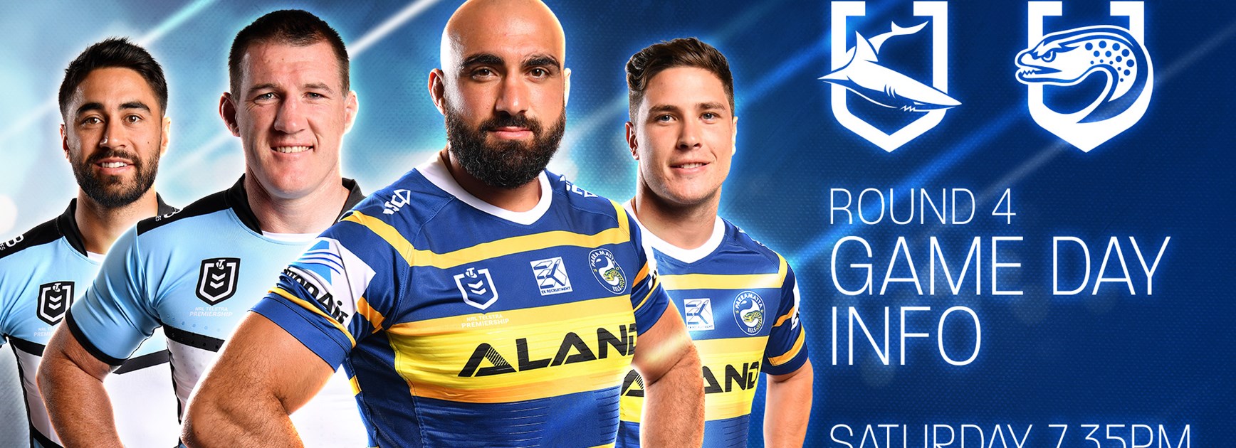 Game Day Info: Eels v Sharks, Round Four