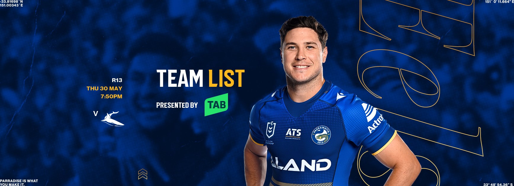 NRL Team List: Round 13