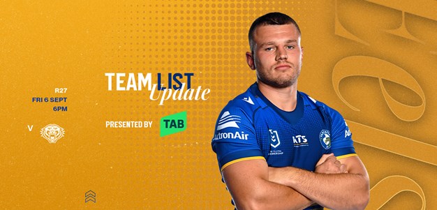 NRL Team List Update: Round 27