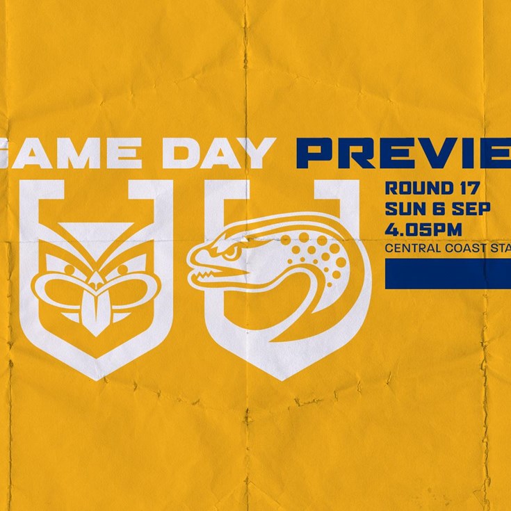 Game Day Preview - Warriors v Eels, Round 17