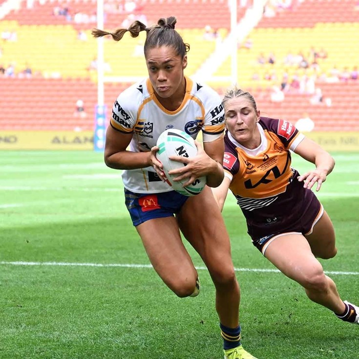 Zali scores the Eels' first of 2024