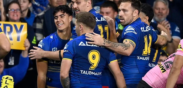 Eels surge ahead on 77 seconds