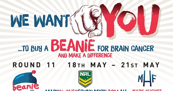 Make A Difference This Week In Beanie For Brain Cancer Round Eels 