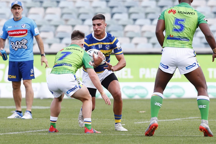 Raiders Jersey Flegg side fall to Eels